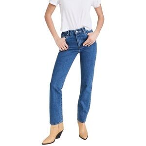 ROLLA'S High Rise Straight Jeans